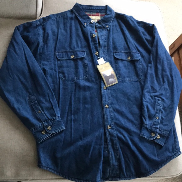 sun river Other - Fleece lined jean shirt